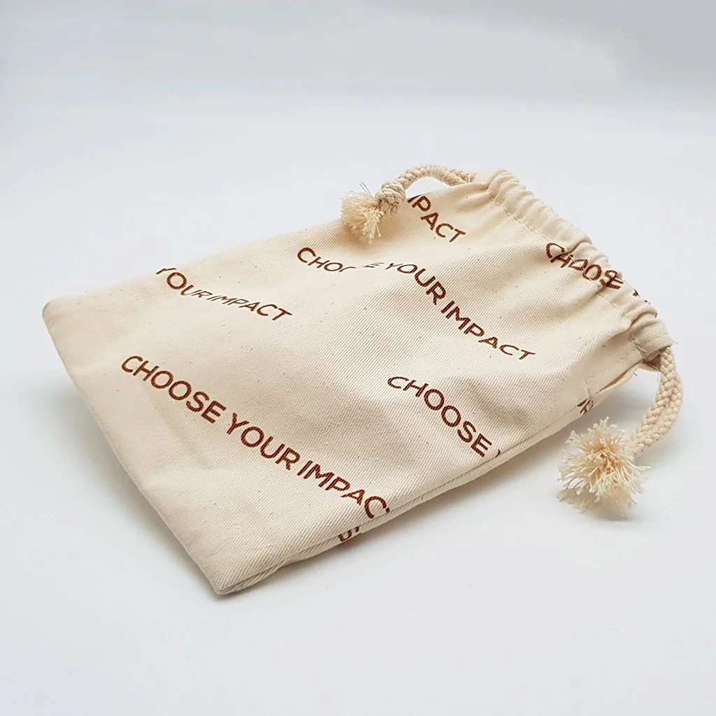 Textile Burlap Gift Bag