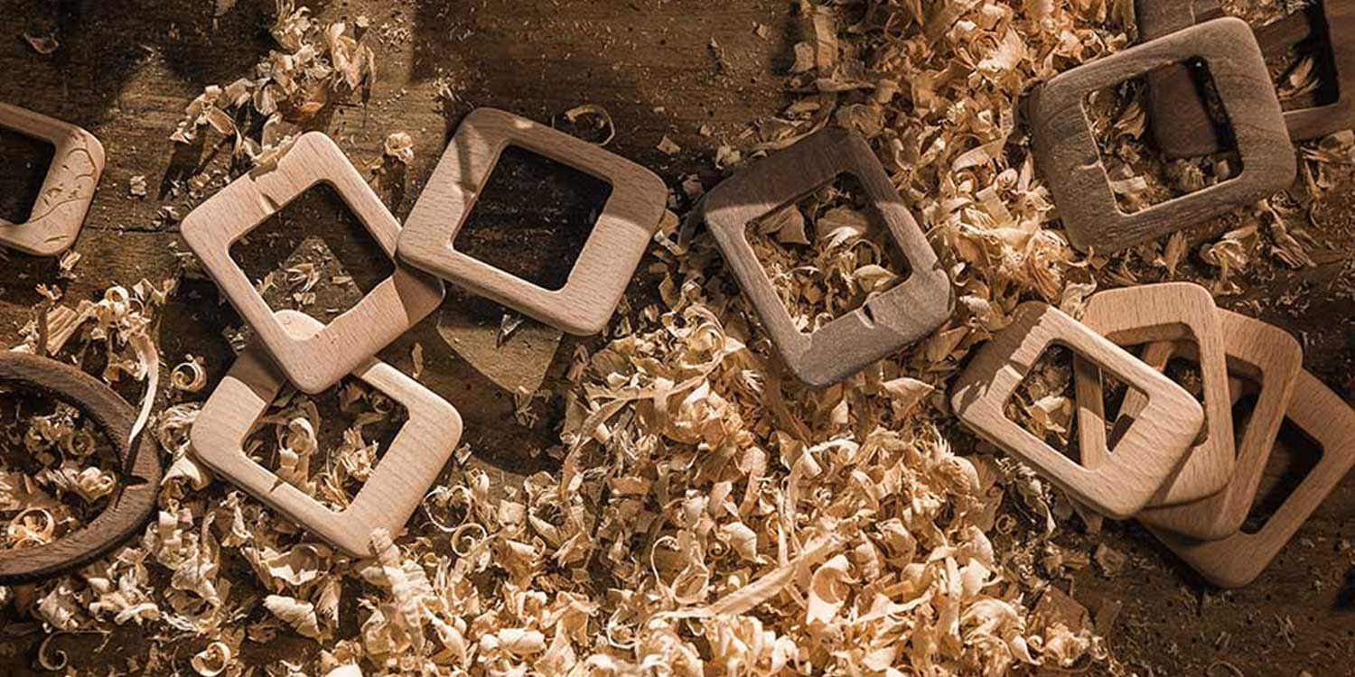 Wood belt as a unique impact product