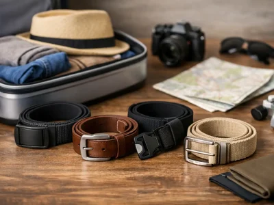 8 Best Travel Friendly Belts That Earn Space