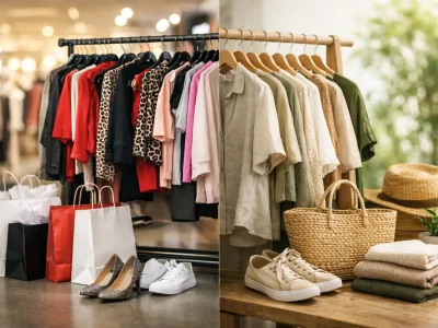 Fast Fashion vs Sustainable Fashion