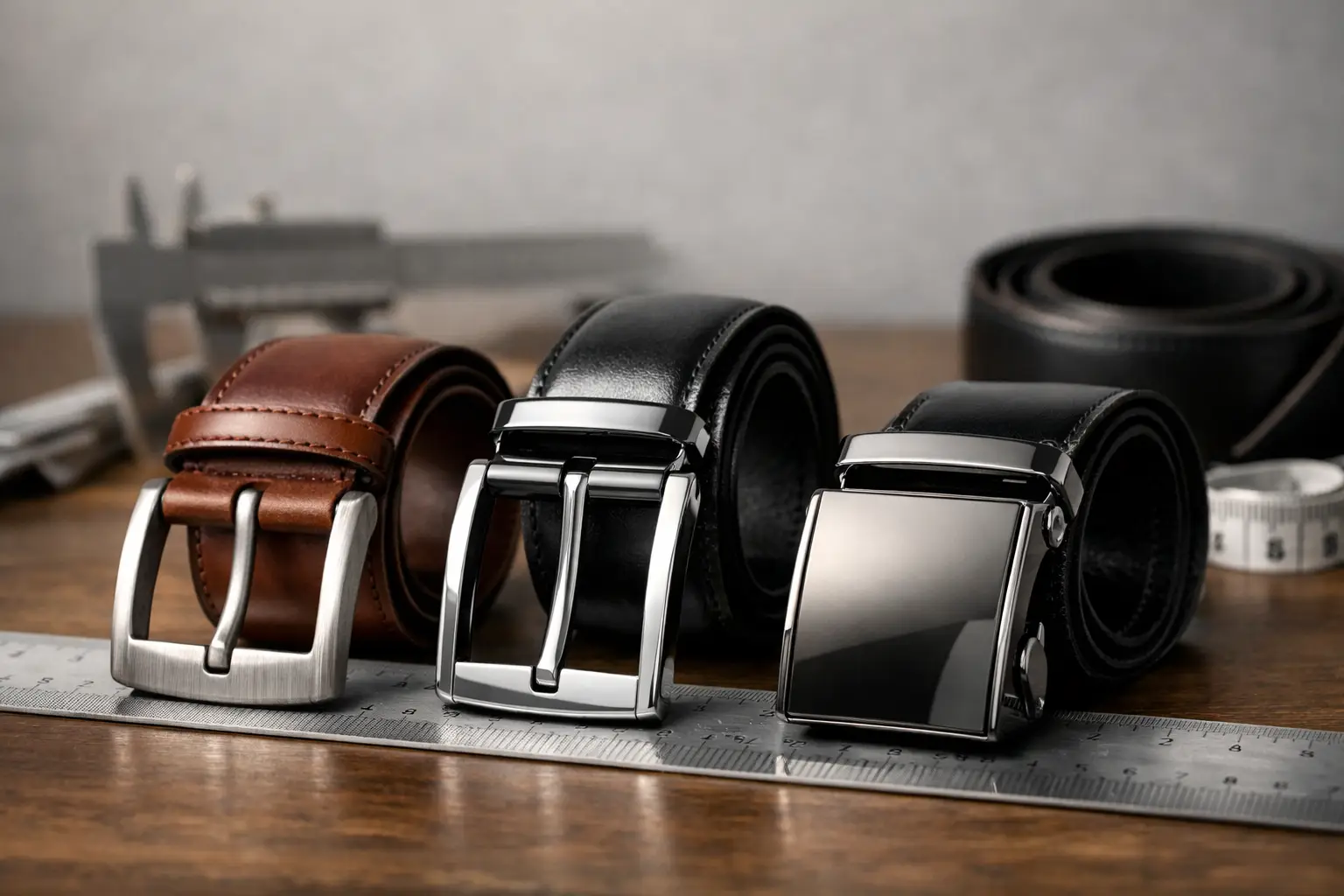 Standard Belt Buckle Size Explained | Wood Belt